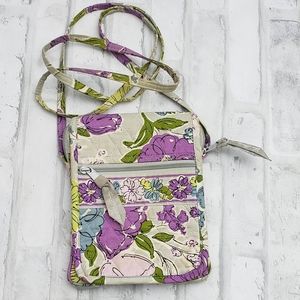 Vera Bradley Watercolor Retired Pattern Crossbody Purse